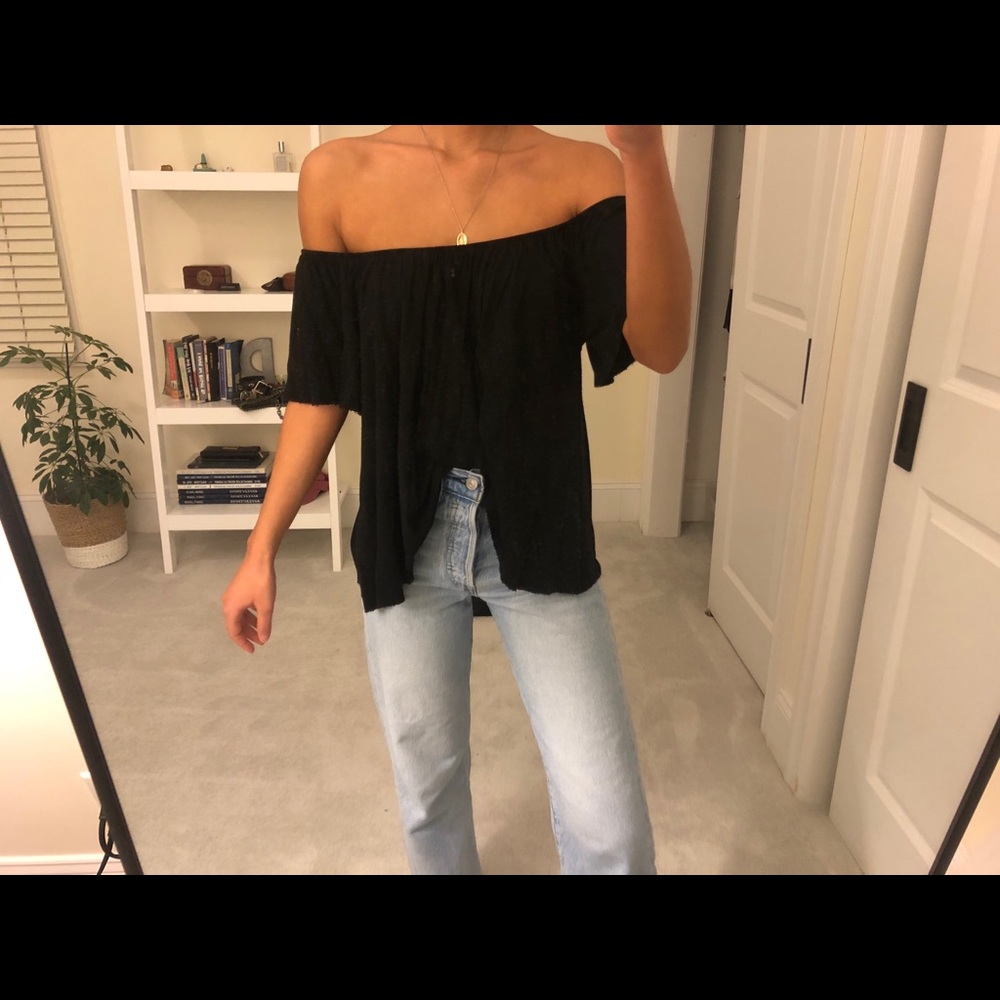 Off the shoulder top